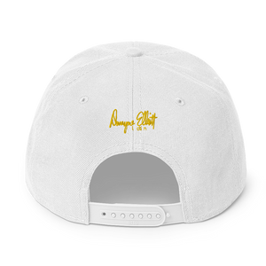 Dwayne Elliott Collection Snapback Hat - Yellow Seahorse Logo - Dwayne Elliott Collection