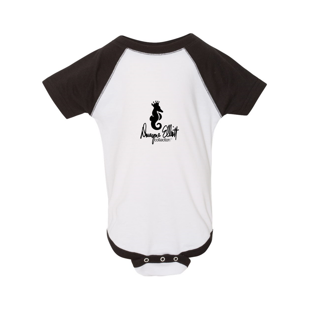 Infant Baseball Fine Jersey Bodysuit - Dwayne Elliott Collection